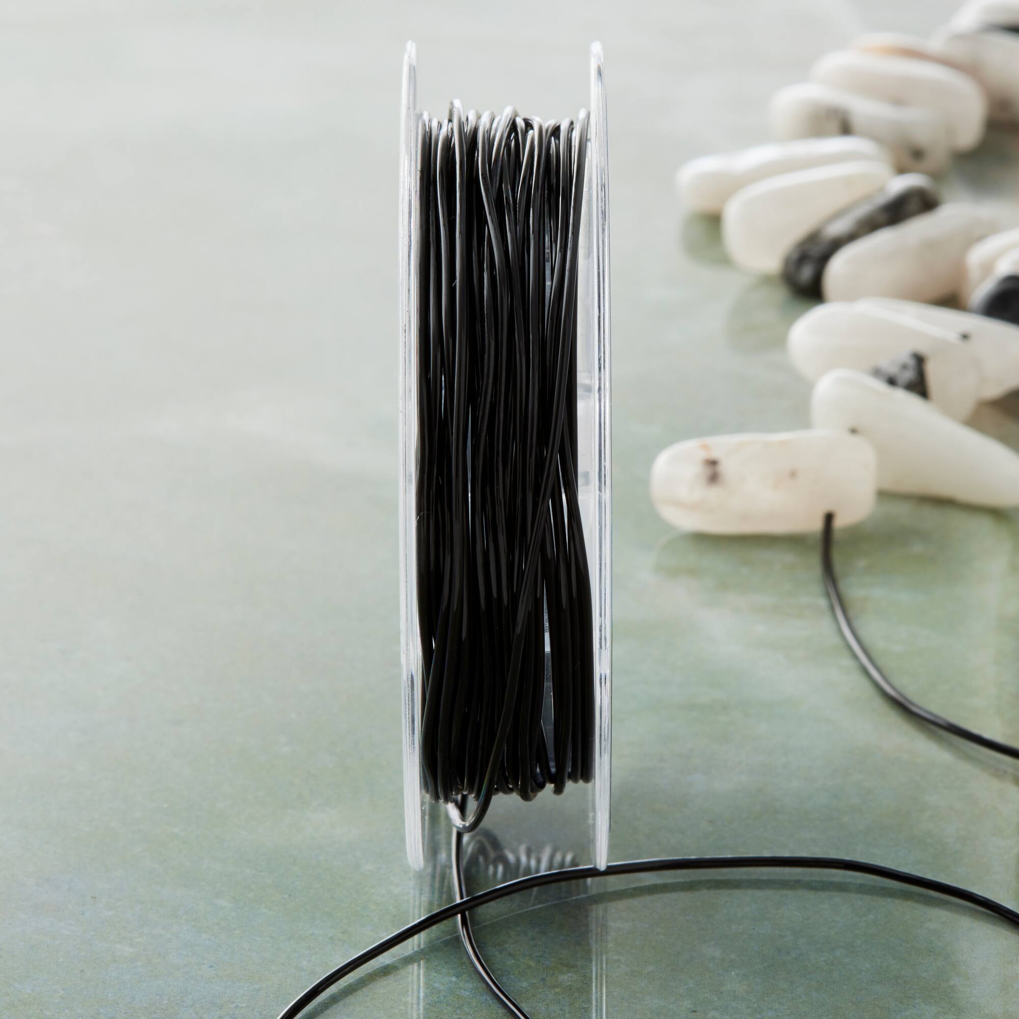 12 Pack: Stretch Magic® 1mm Black Bead & Jewelry Cord